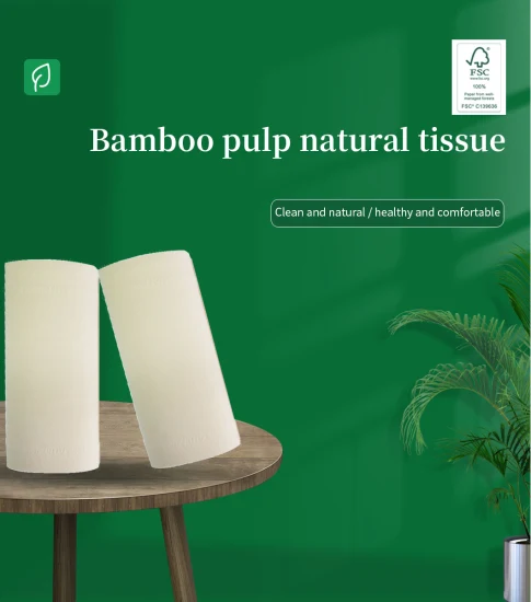 Carta assorbente cucina, scomponibile, 100% polpa di bambù
