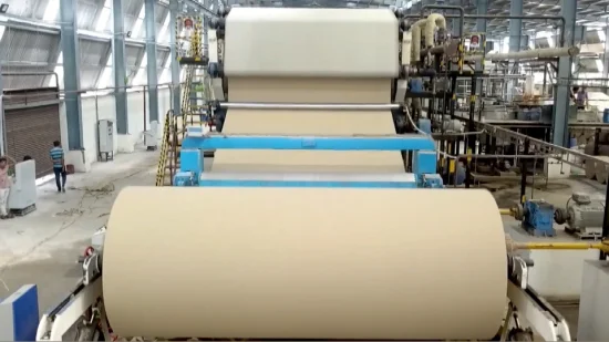 Macchina per la produzione di carta kraft in rotoli di grandi dimensioni, linea di produzione per il riciclaggio della carta straccia